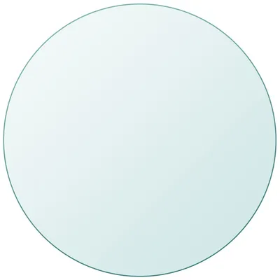   tabletop made of hardened round 300 mm  