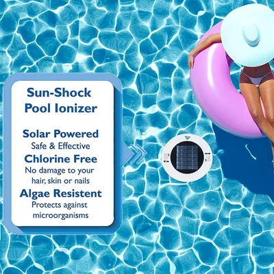 Solar-powered Copper Ion Pool Purifier
