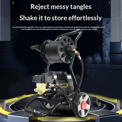 Household Booster Car Wash Pump And Drain Cleaning Machine