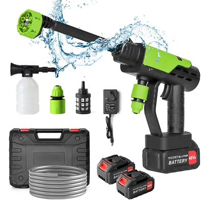 4000W Electric Pressure Washer Power Jet Washer 3626PSI Car Cleaner Gun2Battery
