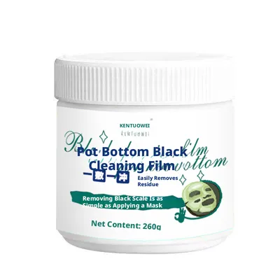 Black Cleaning Film at the Bottom of the Pot-260g-1 bottle