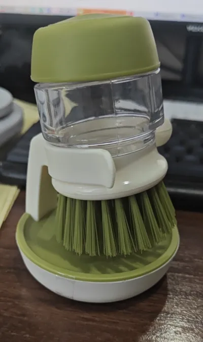 Automatic dosing cleaning brush-green-1 piece