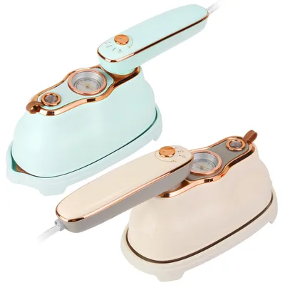 1Pc 1200W Foldable Handheld Clothes Iron Steamer With Wet Dry Ironing Mode Portable Garment Steamer Travel Clothing Wrinkles Remover With Temperature Display
