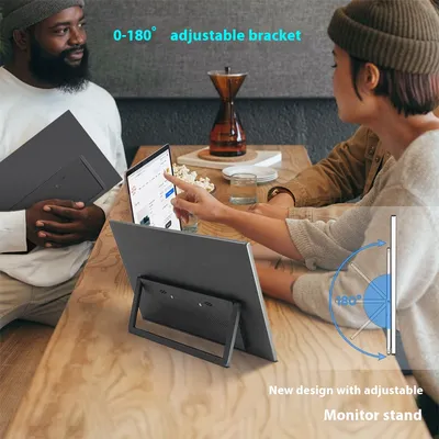 156-inch Adjustable Portable Notebook Display With Stand