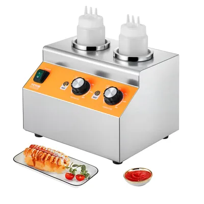 0.8x2 L Electric Bottle Warmer With Bottle Commercial Hot Fudge Warmer 86-185F