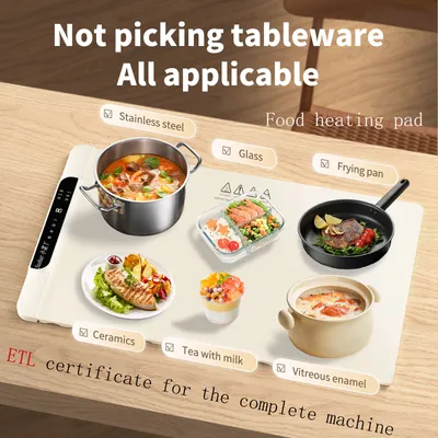Foldable Multifunctional Food Warmer Mat