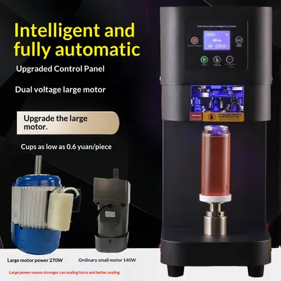 Fully Automatic Can Sealing Machine
