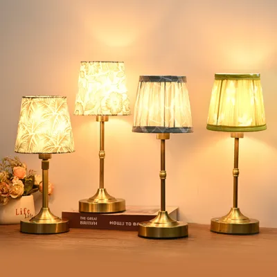 Nordic Modern Minimalist Living Room Bar Fabric Bedside Lamp Bedroom Floor Lamp