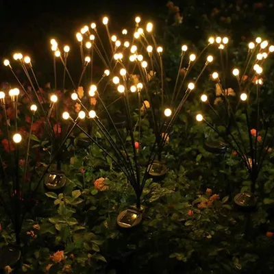Solar-powered Outdoor Courtyard LED Ambient Light