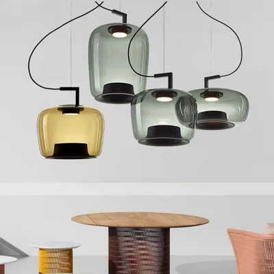 Nordic-style Creative Art Glass Pendant Lamp