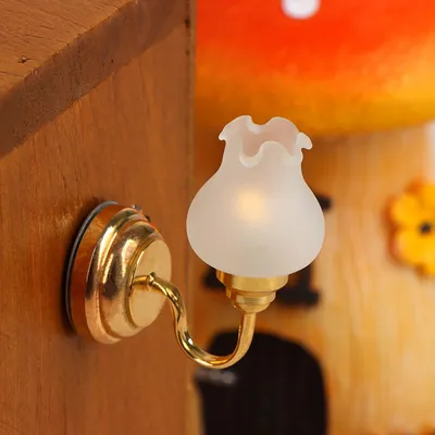 Fashion Mini Furniture Bright Chandelier Toy