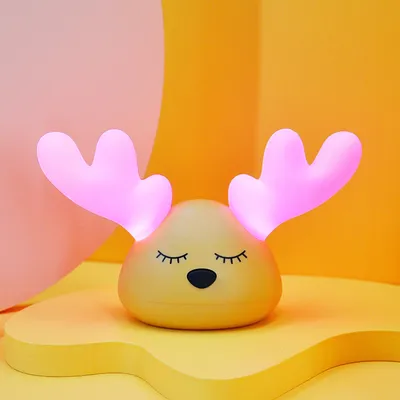 Children Bedside Christmas Deer Night Light