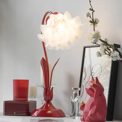 Household Fashion Bedside Lamp Flower Lantern