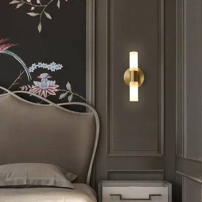 Living Room Background Bedroom Stair Aisle Wall Lamp