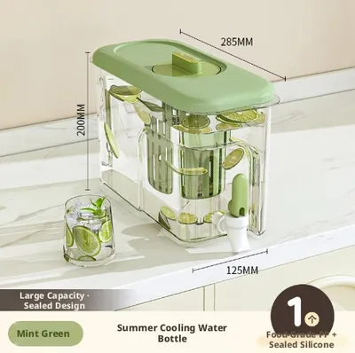 Fruit Tea Cold Water Kettle-Green Grass-1 pack