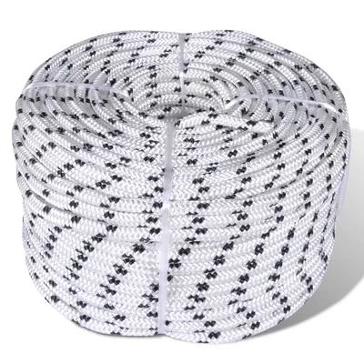   Braided Boat Rope, Polyester, 6 mm, 500 m