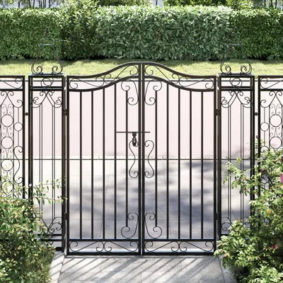   Garden Gate 121x Wrought Iron   Garden Gate 121x Wrought Iron