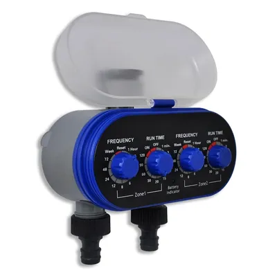   Electronic Irrigation Timer Automatic 2 Outputs
