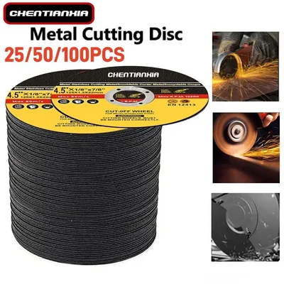 50 X 115mm ULTRA THIN 1mm METAL CUTTING BLADE DISC FOR STEEL & STAINLESS ANGLE 50PCS