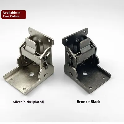 Dining Table Connection Foot Corner Folding Hinge 0 To 90 Degrees Invisible Self-locking