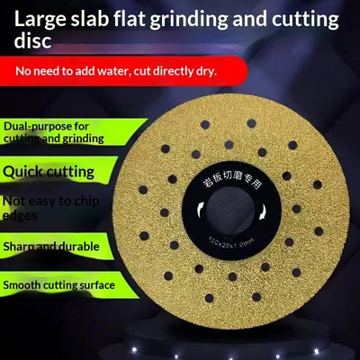 Cutting Disc Specially Designed For Trimming Flattening And Polishing Stone Slabs
