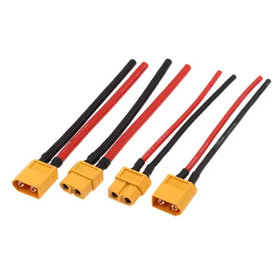 Male To Female Extension Xt90 Electrical Adjustment Connector Electrical Adjustment Lithium Battery Plug
