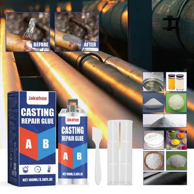 AB Casting Glue Metal Repairing Agent Welding Glue Leak Blocking Waterproof Quick-drying