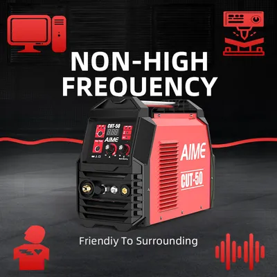43A Argon Arc Cutting Machine,  Inch Clean Cut , Non-contact Arc Ignition, Speed Increased By, Double Voltage , LED Panel And Front Regulator, Portable Argon Arc Cutti