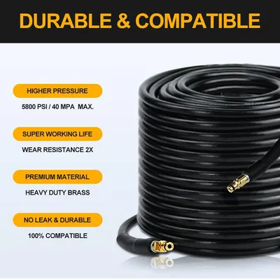 6M 8M 10M Extension Hose Pipes For Karcher K2 K3 K4 K5 K7 High-Pressure Washer