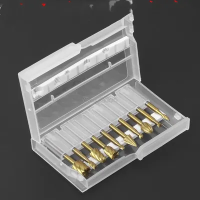 10pcs Rotary File Engraving Cutter Wood Tool Electric 