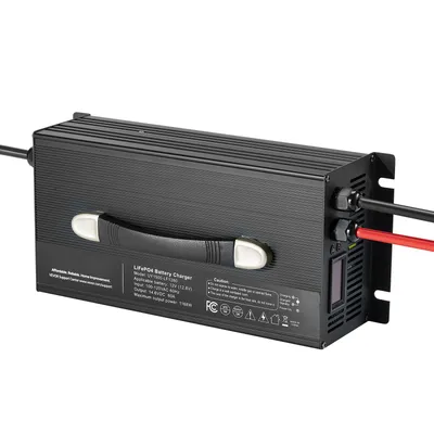 12V 80A Lithium Battery Charger 14.6V AC-DC LiFePO4 Smart Charger For RV