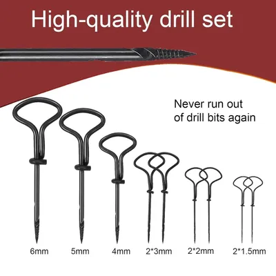 51-Piece Mini Drill Set: Precision Pin Vise Micro Hand Drill With 48 Twist Drill Bits (0.5–3.0 Mm), Tweezers, Box, Drill Bits, Rotating Tools For Crafts And Woodworking, Alloy Steel