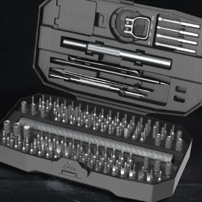 153-in-one Precision Electric Screwdriver Set