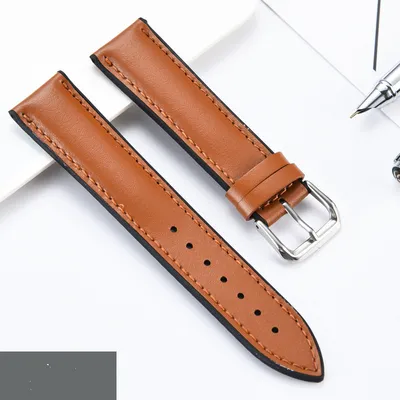 17mm 19mm 21mm 23mm Genuine Leather Watch Strap