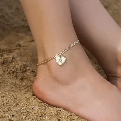 26 English Letters Fashion Men's And Women's Beach Chain