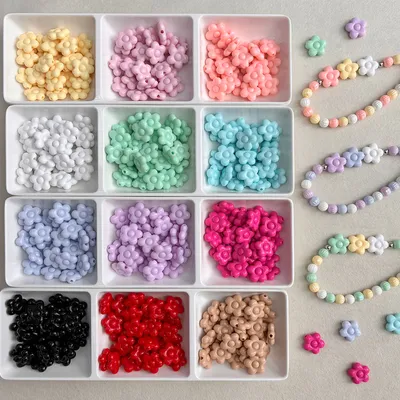 Acrylic Plumeria Flower Beads With Straight Hole, Solid & AB Iridescent Plated 2-Style Spacer Charms For DIY Jewelry Making, Bracelets, Necklaces & Crafts