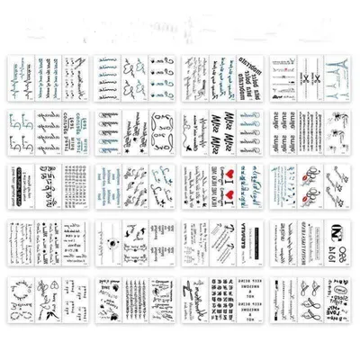 3D Waterproof Painless Tattoos