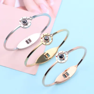 100 languages I love you bracelet