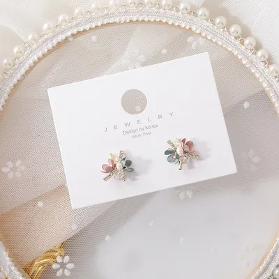  New Korean Trendy Handmade Colorful Sweet Flowers