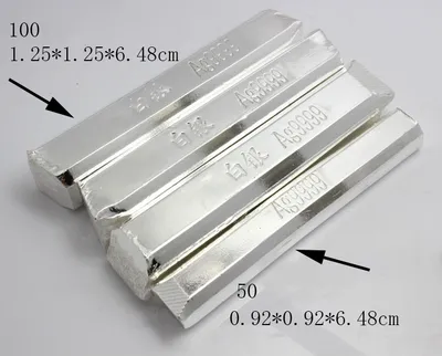 10G Pure Real Fine Silver 0.999 Bullion Bar Scrap Ag Material
