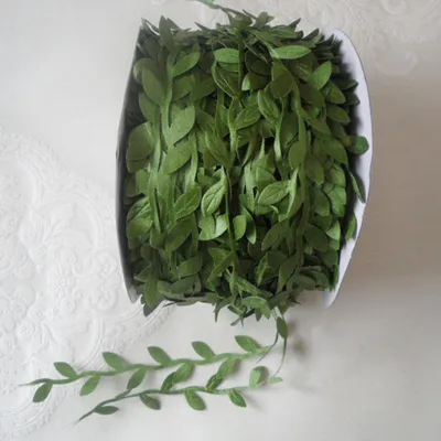 1 M Garland Handmade Accessories Rattan Leaves