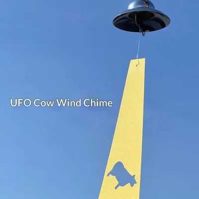 Cow-themed Wind Chime Japanese-style Pendant With A Refined Design-conscious Flair