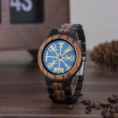 New BOBO BIRD Wooden Watch For Men