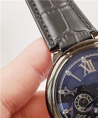 6-pin Quartz Belt Men's Casual Watch