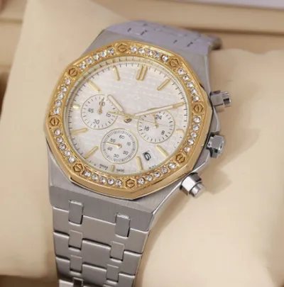 6-pin calendar with diamonds