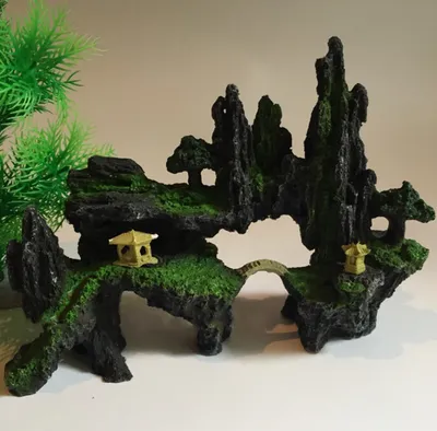 Simulation resin rockery