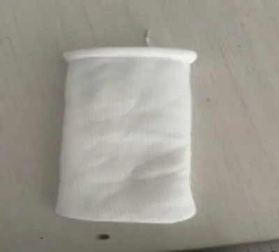 Fish tank filter cotton-magic bag-white-17X37cm-chemical fiber-1 piece