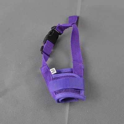 Dog Safety Muzzle Muzzel Adjustable Biting Barking Chewing