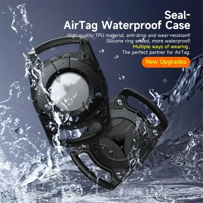 Airtag Seal Waterproof Protective Case Drop-resistant Anti-lost Tracker Protective Case