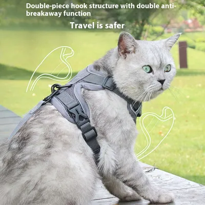 Cat Pulling Rope Vest Pet Harness